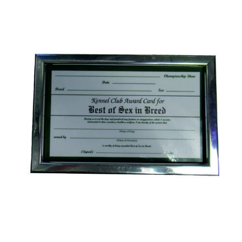 Best of Sex Certificate Frame